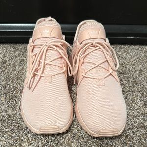 Adidas Pink Sneakers with Modern Design and Sock-Like Fit
